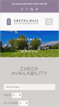 Mobile Screenshot of gretnahallhotel.com